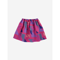 Bobo choses - Triangles all over short skirt 222AC087