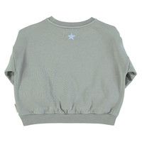 Piupiuchick - Unisex sweatshirt greenish grey