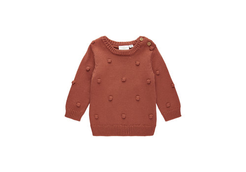The New siblings The New - Dot knit pullover chutney