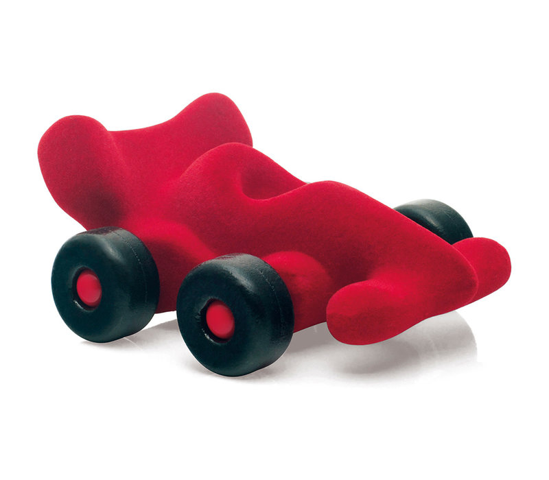 Rubbabu – Kleine raceauto rood