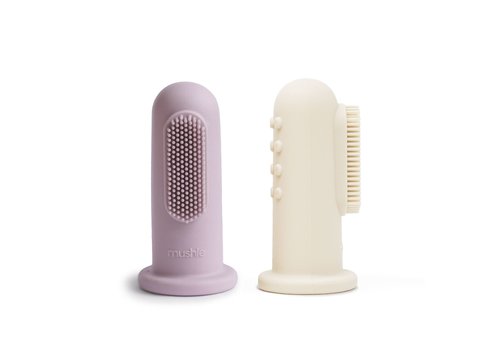 Mushie Mushie - Toothbrush soft lilac + ivory
