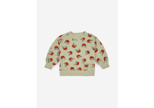 Bobo Choses Bobo choses - Hermit Crab all over sweatshirt Baby 123AB031