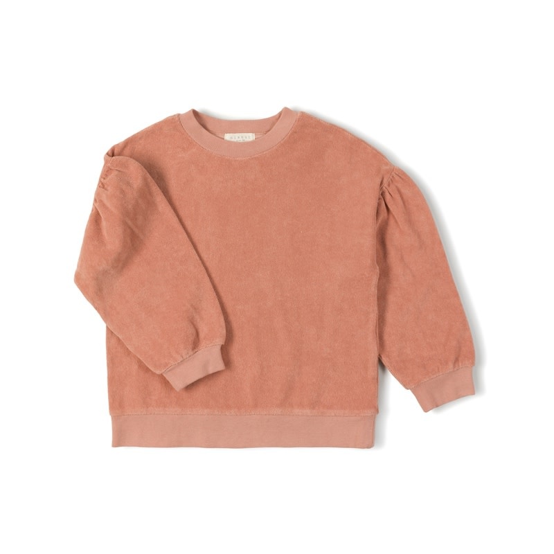 Nixnut - Lux sweater papaya-1