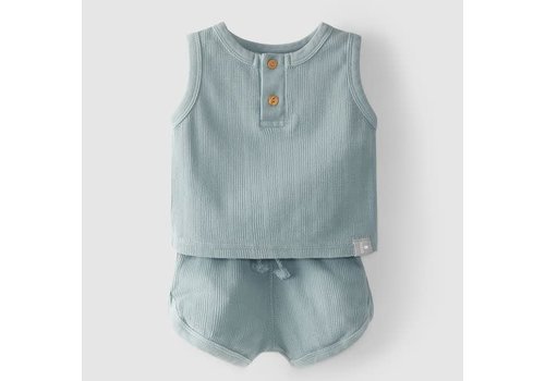Snug Snug - Set singlet + shorts mint blue 3S128 0064
