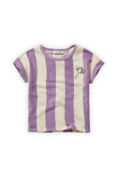 Sproet & Sprout - T-shirt Terry stripes Pear