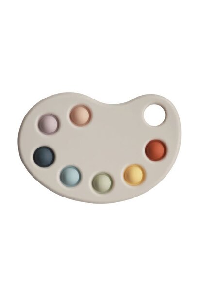 Mushie - Press toy Paint palette multi