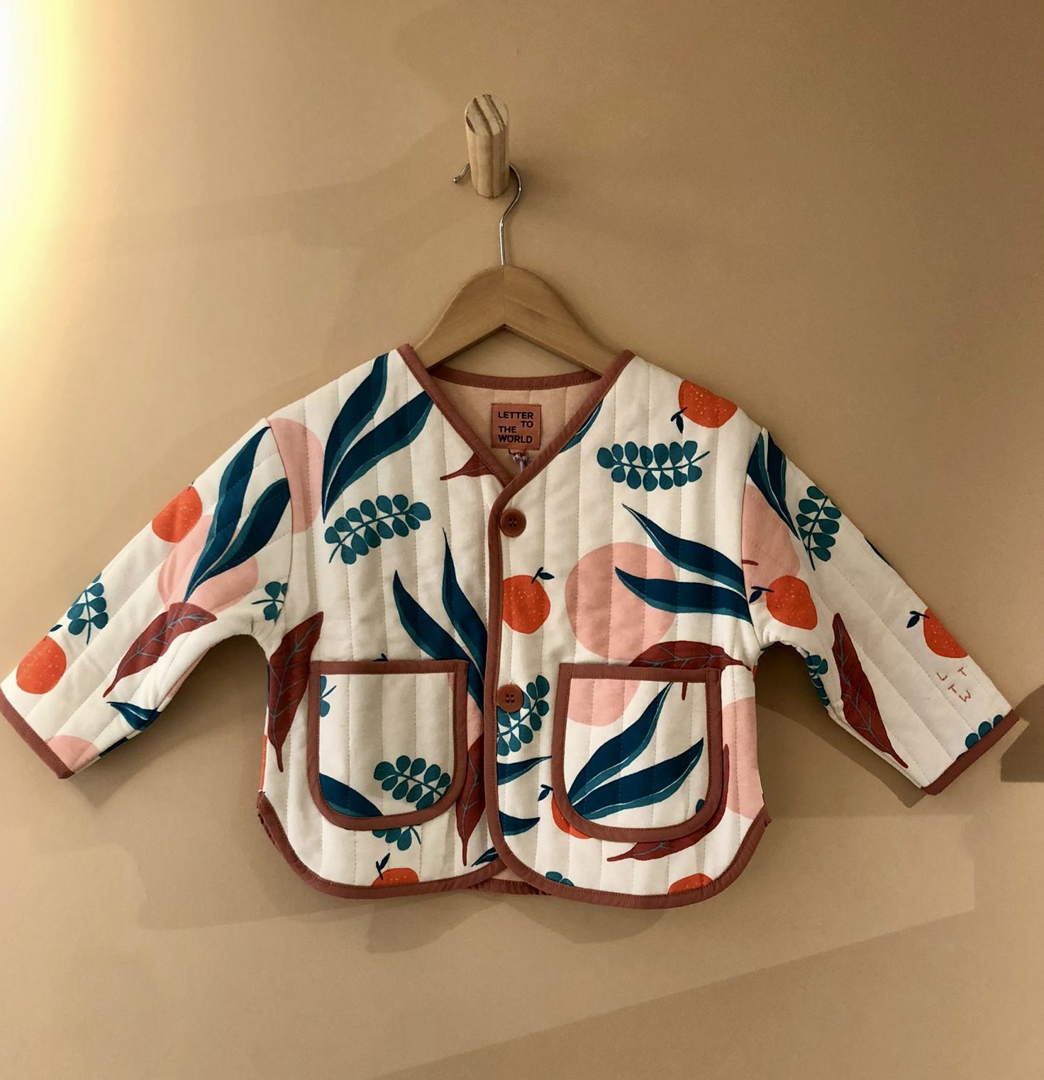 Letter to the World - Archer jacket marshmallow-1
