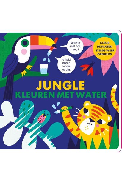 Image Books - Kleuren met water - Jungle