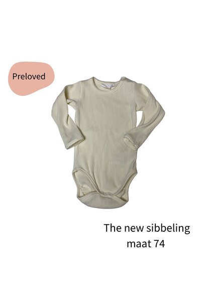 The new romper creme maat 74