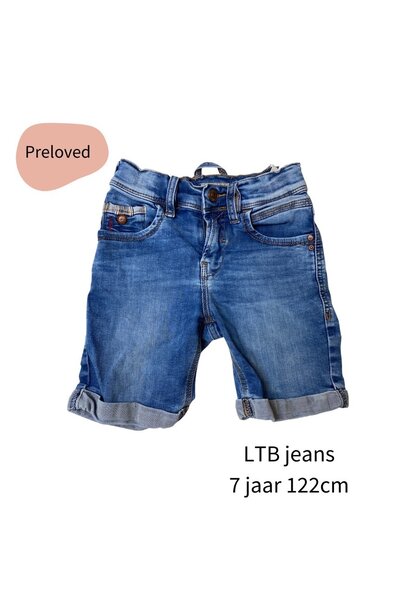 LTB Jeans Shorts mid blue maat 122