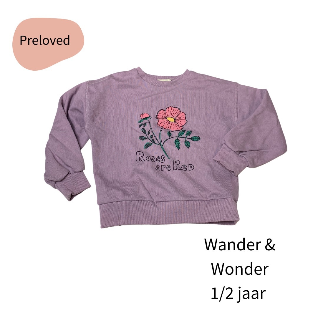 Wander & Wonder sweater 1/2 jaar-1