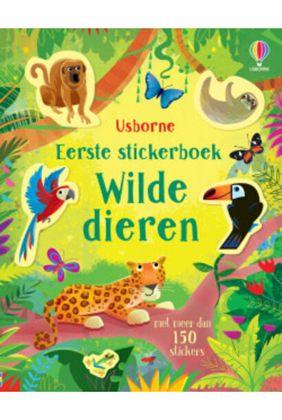 StickerBoek - eerste stickerboek Wilde dieren