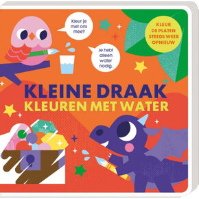 Image Books - Kleuren met water - Kleine draak