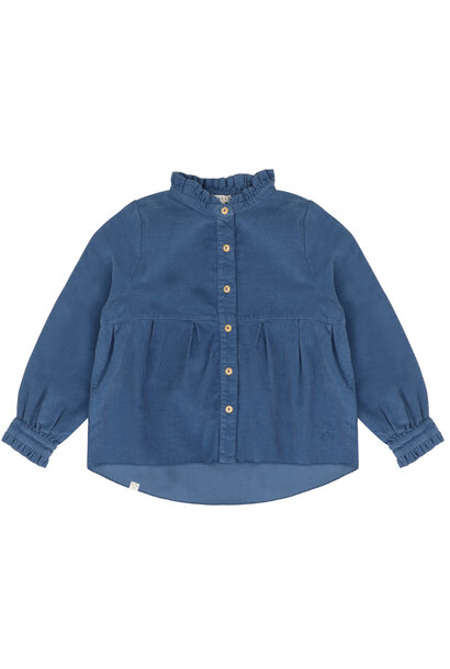 Cherish blouse berry blue - 11/12 year