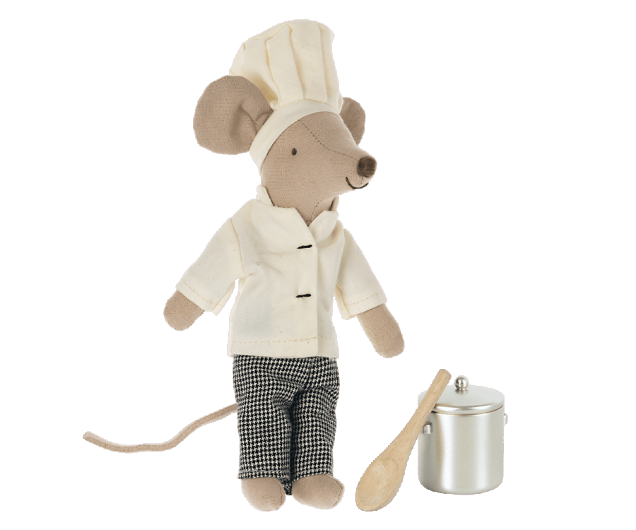 Chef mouse w. soup pot and spoon-1
