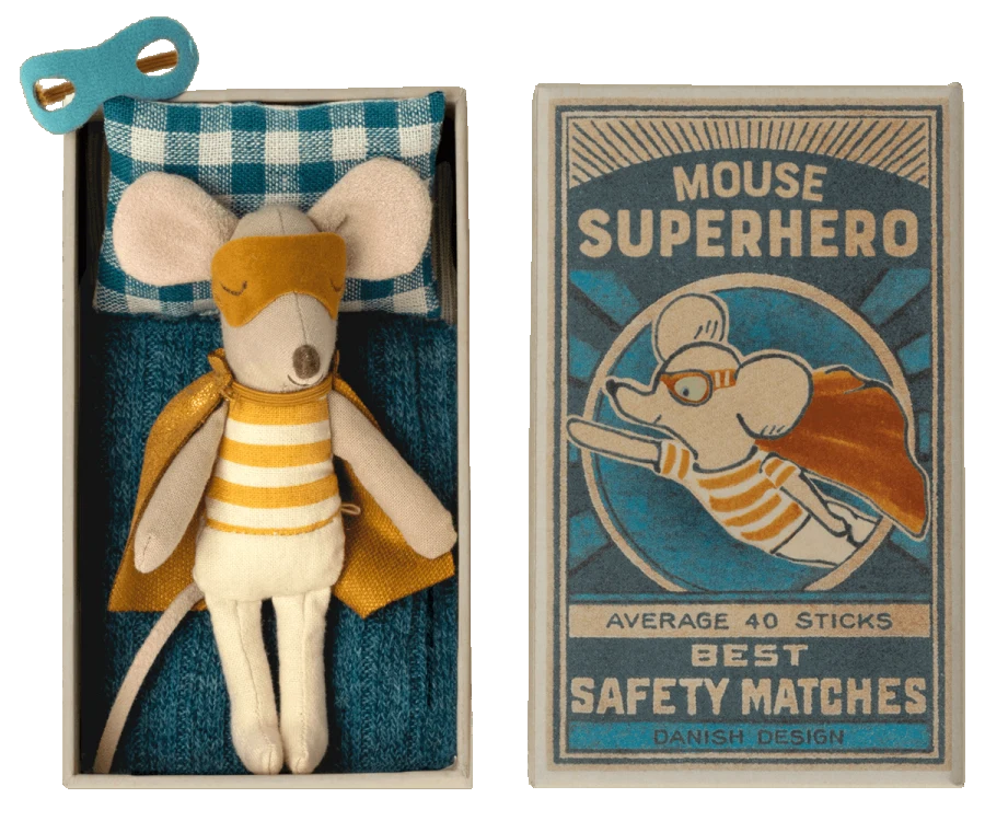 Super hero mouse, Little brother in matchbox-3