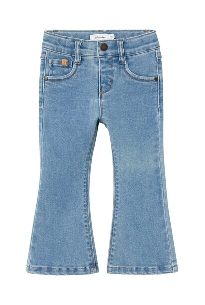 Salli HW Slim boot jeans Med blue - Kids