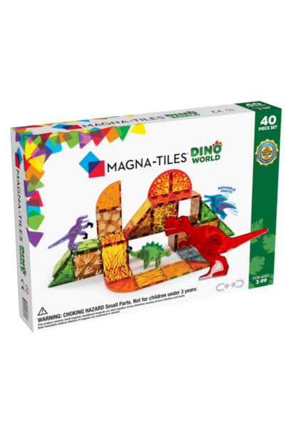 Magnatiles - Dino World 40 piece set