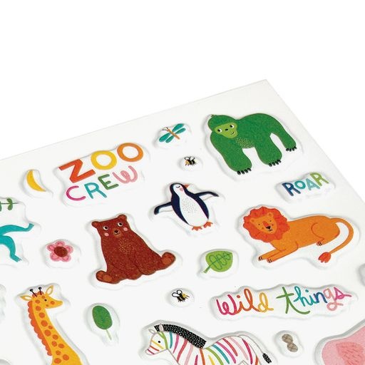 Stickiville Stickers – Standard – Zoo Crew-3