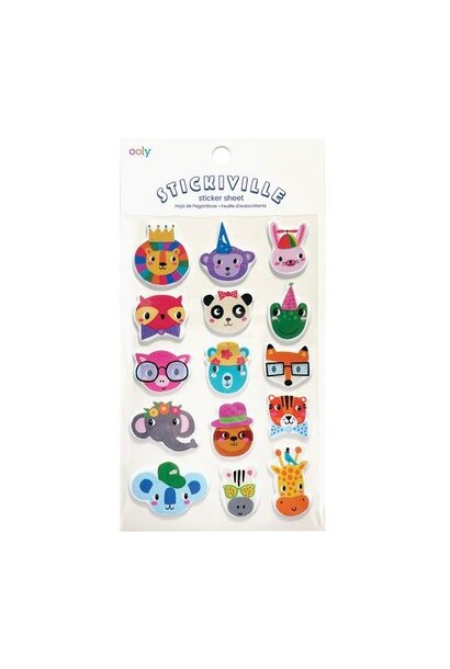 Stickiville Stickers – Standard – Party Animals