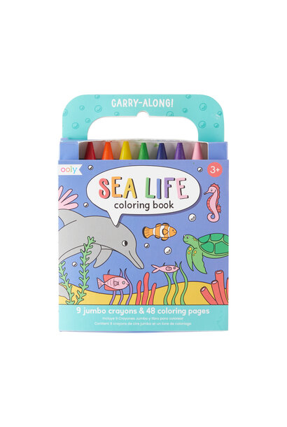 Carry Along Coloring Book – Sea Life