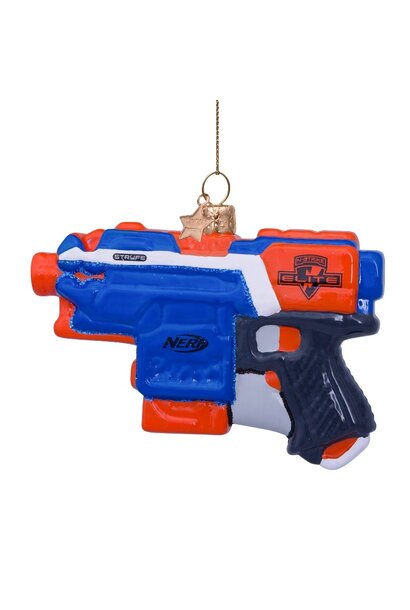 Vondels - Kerst ornament glas - Nerf Stryfe H8cm