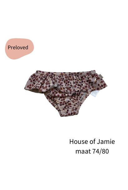House of Jamie swimpants ruffles (nieuw!) maat 74/80 (valt kleiner)