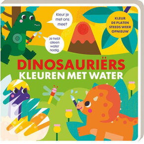 Image Books - Kleuren met water - Dinosauriërs