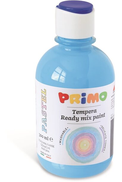 PRIMO - Plakkaatverf pastel Lichtblauw in fles 300 ml