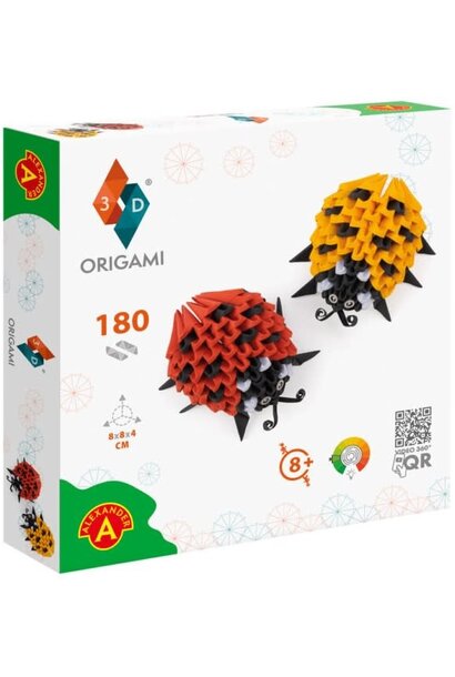 ORIGAMI 3D - Lieveheersbeestjes - 180pcs