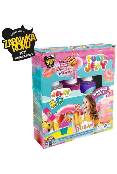 Tuban - Tubi Jelly Set met 3 kleuren – Sweets