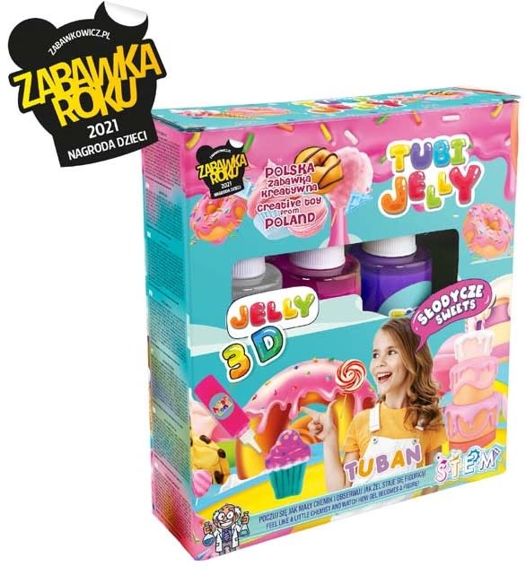 Tuban - Tubi Jelly Set met 3 kleuren – Sweets-1