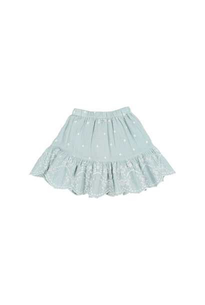 Embroidery skirt Almond