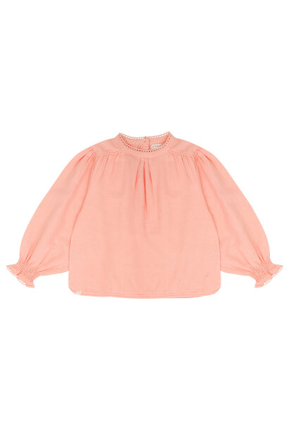 Blossom Blouse Peach Orange