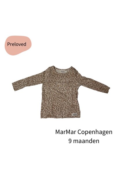 Marmar Copenhagen Longsleeve leopard maat 74