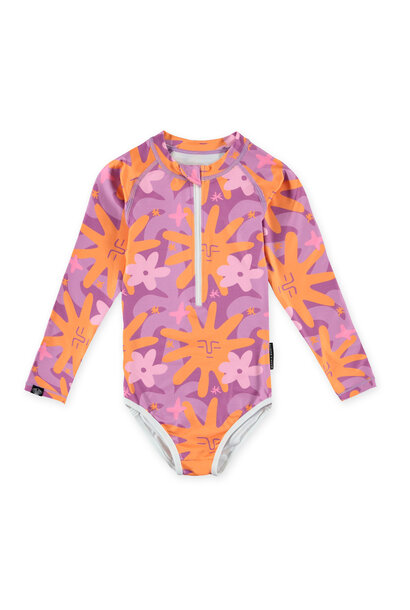 Lanai Swimsuit - Purple Orange