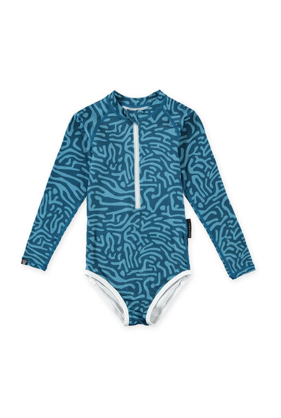 Deep Ocean Swimsuit - Deep Blue