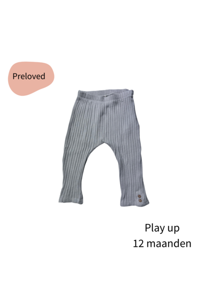 Play Up grijs broekje maat 12 maanden