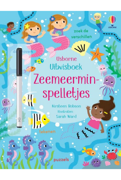 Boek - Uitwisboek Zeemeerminspelletjes