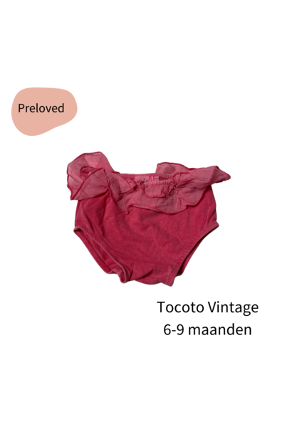 Tocoto Vintage bloomer roze maat 68-74
