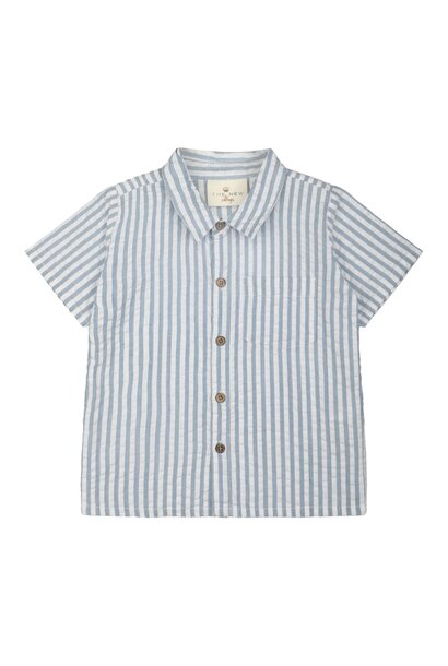 Kai Shirt Blue Fog