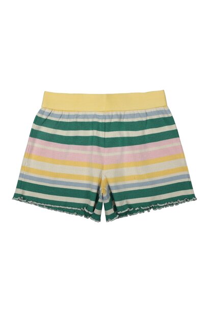 Kate Rib Shorts - Lemon Drop