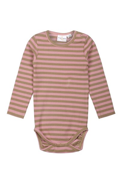 Fro uni Rib Body Pink Nectar