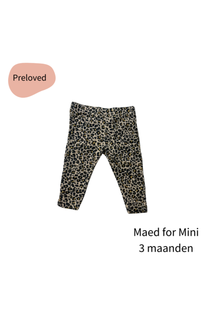 Maed for Mini legging panterprint maat 68