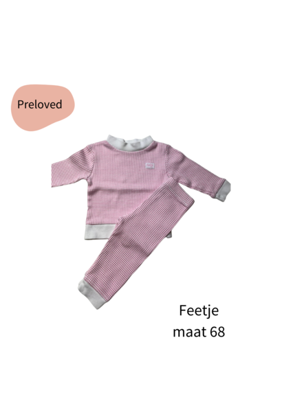 Feetje pyjama roze maat 68