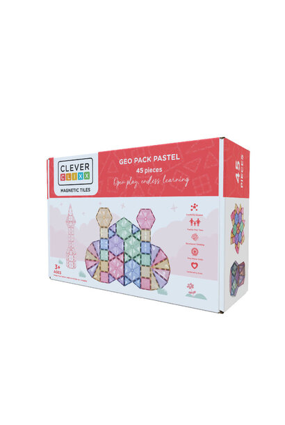 Geo Pack Pastel  45 Stuks