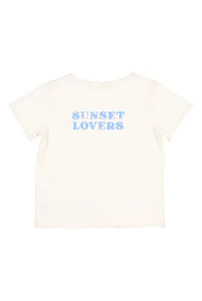 Sunset T-shirt Talc