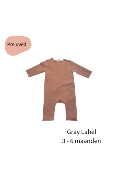 Gray Label baby suit zalmroze maat 62/ 68