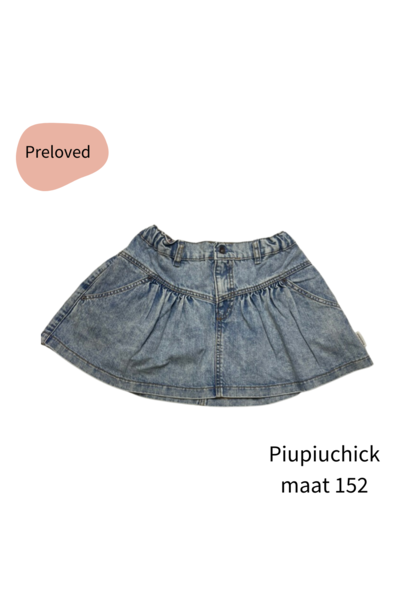 Piupiuchick denim rok maat 152