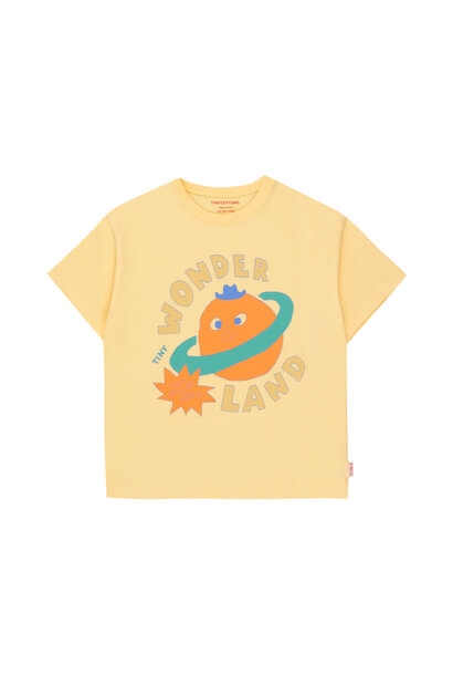 Wonderland T-shirt  mellow yellow SS24-060